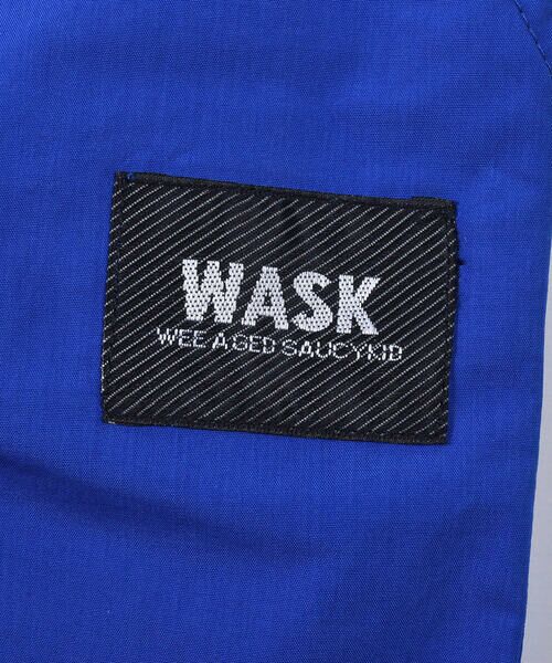 WASK / ワスク ショート・ハーフ・半端丈パンツ | 5.5分丈 裾 ロゴ ブロード ボタニカル パンツ (100~160cm) | 詳細18