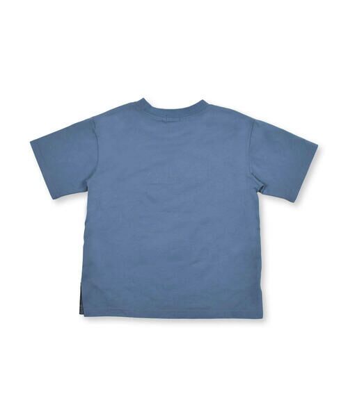 WASK / ワスク Tシャツ | 三角 切り替え WASK パッチ Tシャツ (100~160cm) | 詳細4