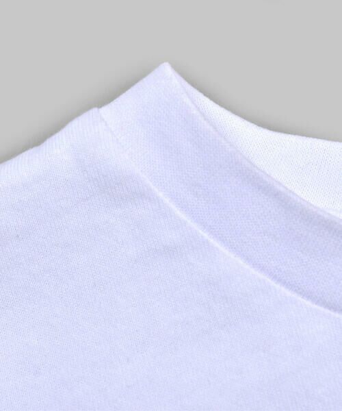 WASK / ワスク Tシャツ | 天竺 ロゴ ボタニカル柄 BIG Tシャツ (100~160cm) | 詳細4