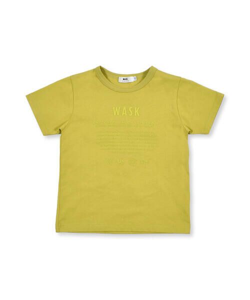 WASK / ワスク Tシャツ | 【 吸水速乾 】 天竺 W ワッペン Tシャツ  (100~160cm) | 詳細13