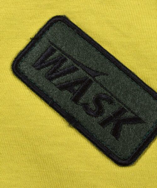 WASK / ワスク Tシャツ | 【 吸水速乾 】 天竺 W ワッペン Tシャツ  (100~160cm) | 詳細20