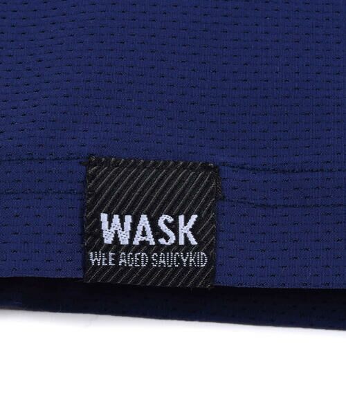 WASK / ワスク ショート・ハーフ・半端丈パンツ | 【 速乾 】 5.5分丈 稲妻 切り替え メッシュ パンツ（100〜160cm） | 詳細7