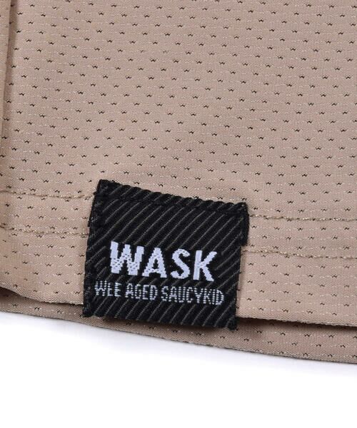 WASK / ワスク ショート・ハーフ・半端丈パンツ | 【 速乾 】 5.5分丈 稲妻 切り替え メッシュ パンツ（100〜160cm） | 詳細20