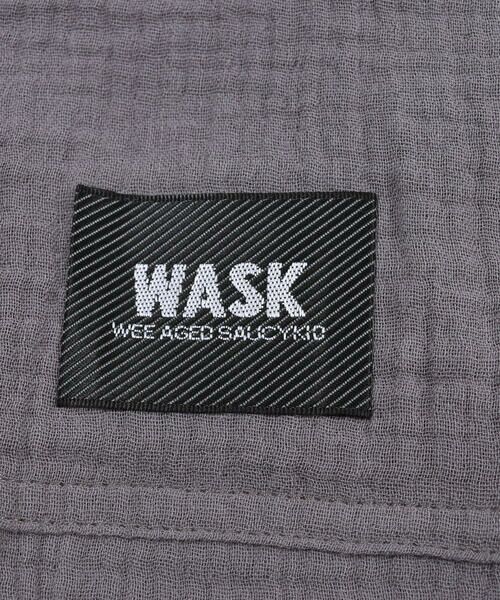 WASK / ワスク ショート・ハーフ・半端丈パンツ | 5.5分丈 ポケット付き Wガーゼ パンツ（100〜160cm） | 詳細14