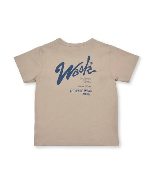 WASK / ワスク Tシャツ | WASK ロゴ バックプリント ポケット付き Tシャツ（S〜LL） | 詳細12