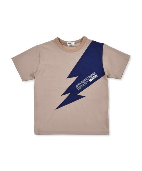 WASK / ワスク Tシャツ | 【 速乾 】 稲妻 切り替え メッシュ ワイド Tシャツ（100〜160cm） | 詳細12