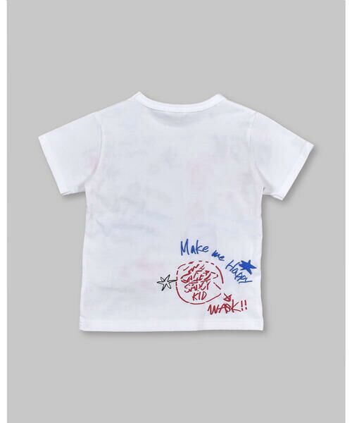 WASK / ワスク Tシャツ | 立体 発泡 プリント 落書き 天竺 Tシャツ（100〜160cm） | 詳細4