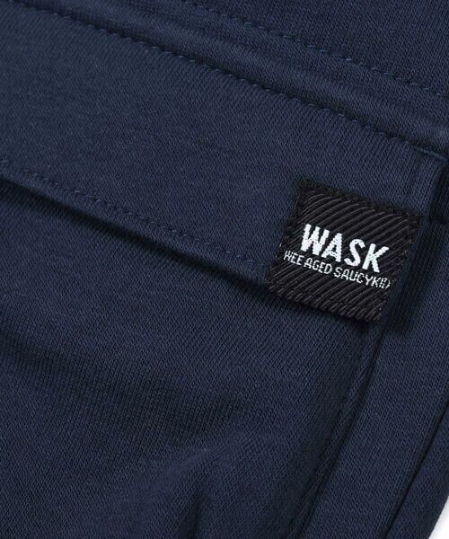 WASK / ワスク ショート・ハーフ・半端丈パンツ | 5.5分丈 WASK ロゴ ネーム ポケット付き パンツ（100~160cm） | 詳細7