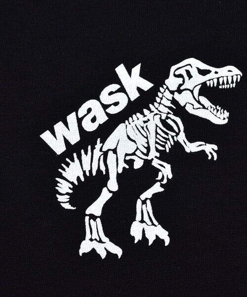 WASK / ワスク Tシャツ | 【 接触冷感 】 恐竜 化石 ツイン ロゴ プリント 天竺 Tシャツ（100~160cm） | 詳細15