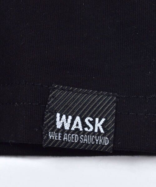 WASK / ワスク Tシャツ | 【 接触冷感 】 襟ぐり キラッ と ロゴ プリント 天竺 Tシャツ（100~160cm） | 詳細10