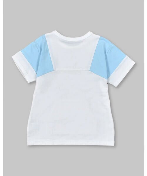 WASK / ワスク Tシャツ | 【 速乾 】 肩 配色 切り替え カンガルー ポケット Ｔシャツ（100~160cm） | 詳細4