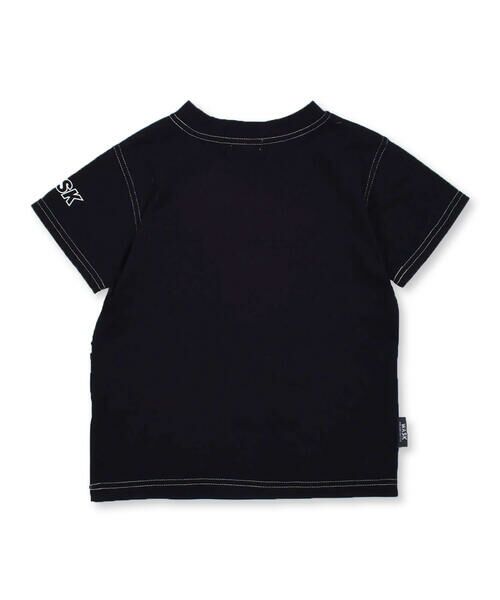 WASK / ワスク Tシャツ | 【 接触冷感 】 カラー ステッチ ワークテイスト 天竺 Tシャツ (100~160cm) | 詳細3