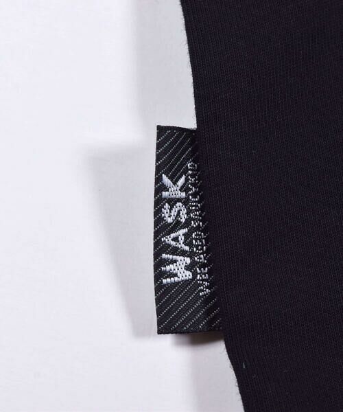 WASK / ワスク Tシャツ | 【 接触冷感 】 カラー ステッチ ワークテイスト 天竺 Tシャツ (100~160cm) | 詳細7
