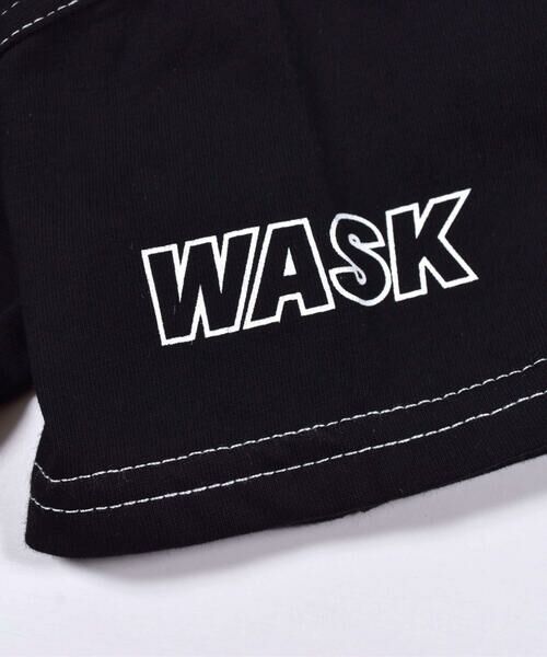 WASK / ワスク Tシャツ | 【 接触冷感 】 カラー ステッチ ワークテイスト 天竺 Tシャツ (100~160cm) | 詳細8