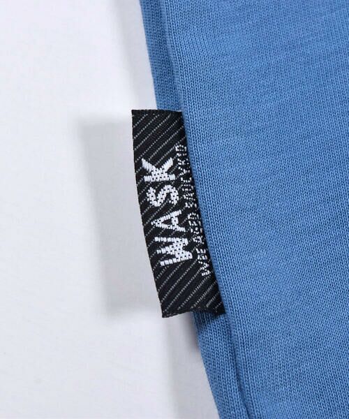 WASK / ワスク Tシャツ | 【 接触冷感 】 カラー ステッチ ワークテイスト 天竺 Tシャツ (100~160cm) | 詳細19