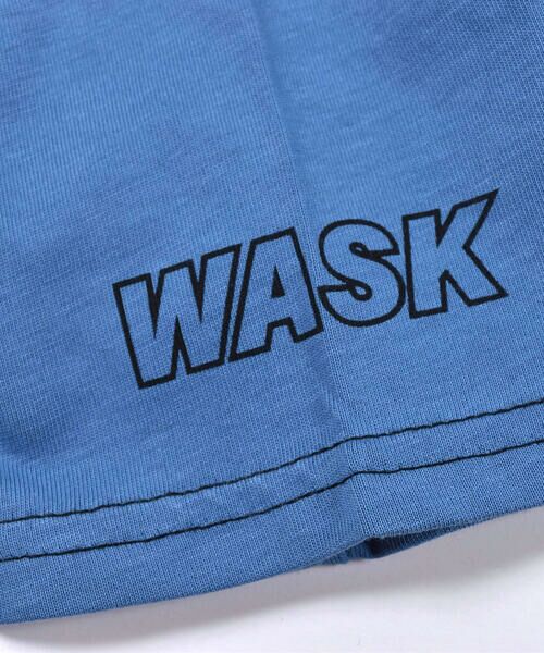 WASK / ワスク Tシャツ | 【 接触冷感 】 カラー ステッチ ワークテイスト 天竺 Tシャツ (100~160cm) | 詳細20