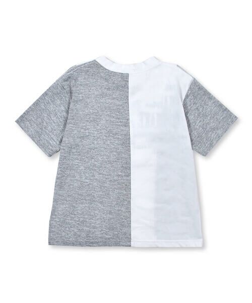 WASK / ワスク Tシャツ | ネップ 切り替え 天竺 ビッグ Tシャツ (100~160cm) | 詳細5