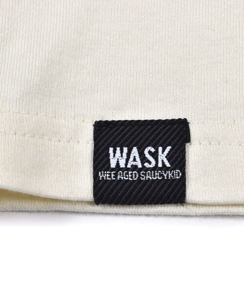 WASK / ワスク セットアップ | 天竺 ロゴ 柄 Tシャツ ＋胸ポケット Tシャツ セット (100~160cm) | 詳細20