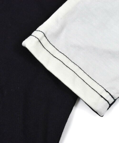 WASK / ワスク Tシャツ | 後ろ 切り替え 胸 ポケット 恐竜 刺繍 Tシャツ (100~160cm) | 詳細7