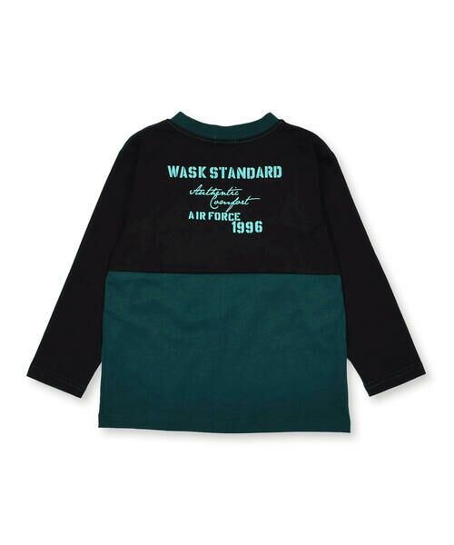 WASK / ワスク Tシャツ | 後ろ 切り替え 胸 ポケット 恐竜 刺繍 Tシャツ (100~160cm) | 詳細12