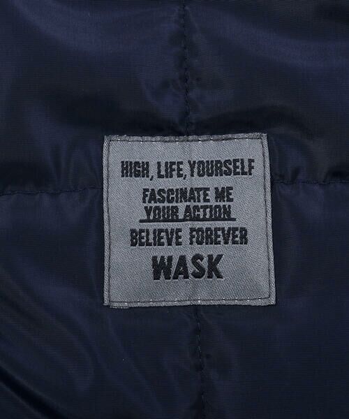 WASK / ワスク テーラードジャケット | 【 撥水 】 キルト 中綿 タフタ ライト ジャケット (100~160cm) | 詳細7