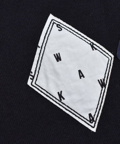 WASK / ワスク トップス | アーガイル パッチ ウラゲ トレーナー (100~160cm) | 詳細6