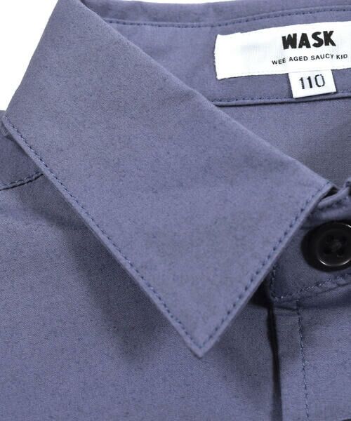 WASK / ワスク シャツ・ブラウス | ストレッチ ブロード ウエスタン シャツ (100~160cm) | 詳細7