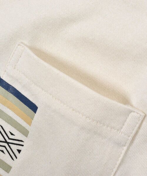 WASK / ワスク Tシャツ | ポケット付き ネイティブ 柄 刺繍 天竺 Tシャツ (100~160cm) | 詳細8