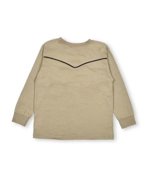 WASK / ワスク Tシャツ | 胸 ポケット パイピング 天竺 Tシャツ (100~160cm) | 詳細16