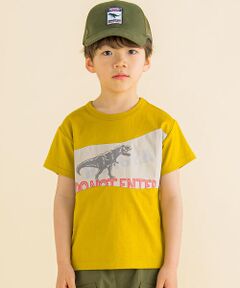 恐竜パッチ天竺Tシャツ(100~160cm)