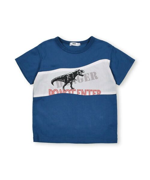 WASK / ワスク Tシャツ | 恐竜パッチ天竺Tシャツ(100~160cm) | 詳細4