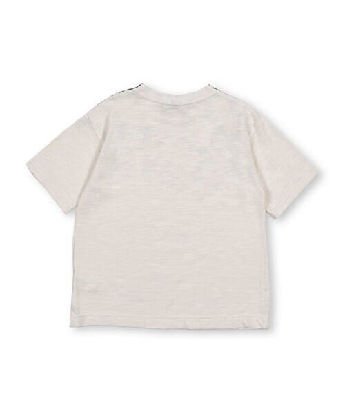 WASK / ワスク Tシャツ | ボタニカルプリントスラブ天竺ビッグTシャツ(100~160cm) | 詳細6