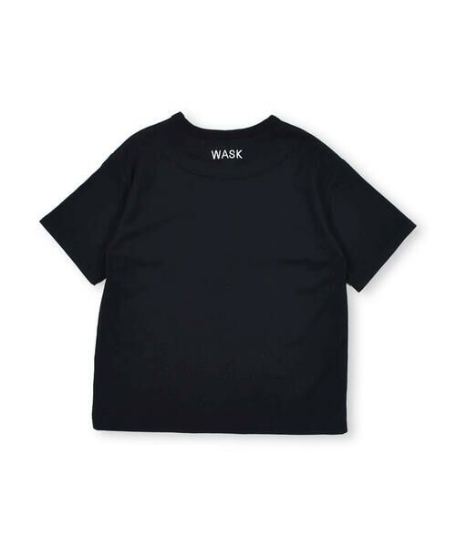 WASK / ワスク Tシャツ | ロゴパッチワークプリント天竺Tシャツ(100~160cm) | 詳細2
