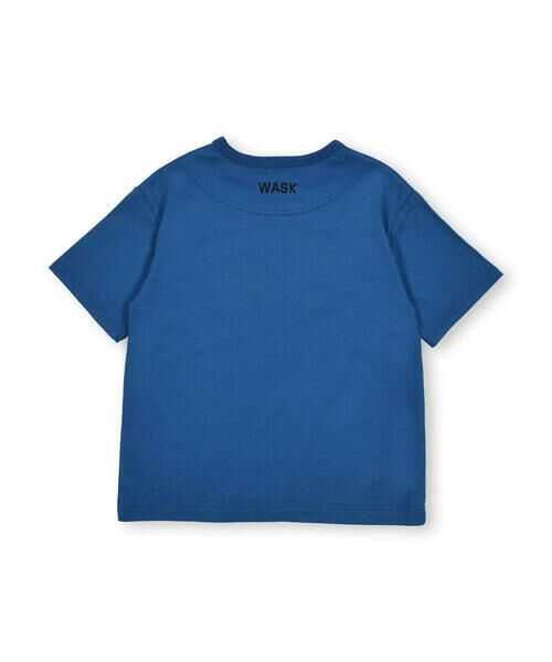 WASK / ワスク Tシャツ | ロゴパッチワークプリント天竺Tシャツ(100~160cm) | 詳細14