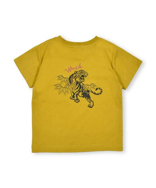 WASK / ワスク Tシャツ | タイガープリントパッチワーク天竺Ｔシャツ(100~160cm) | 詳細10