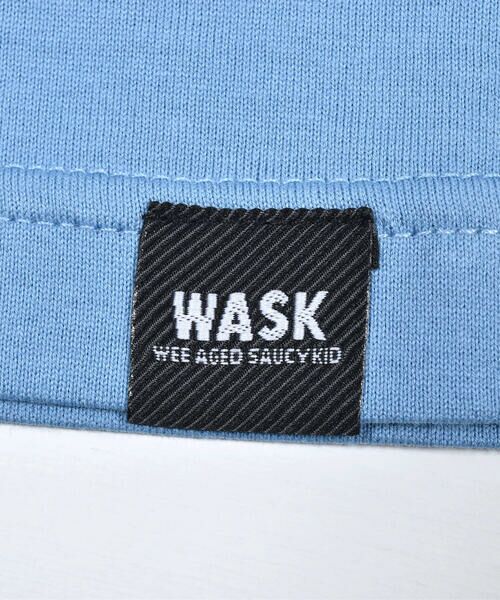 WASK / ワスク Tシャツ | 【接触冷感】地図柄切り替え天竺ニットサッカービッグTシャツ(100~160cm) | 詳細9