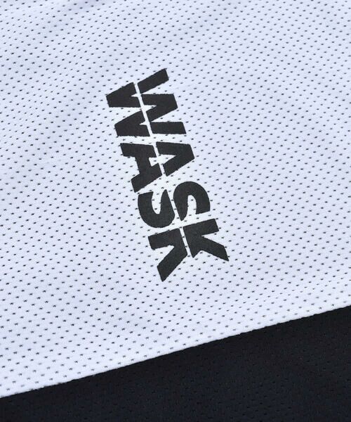 WASK / ワスク Tシャツ | 【お揃い】【速乾・接触冷感】速乾メッシュポケット配色Tシャツ(100~160cm) | 詳細11