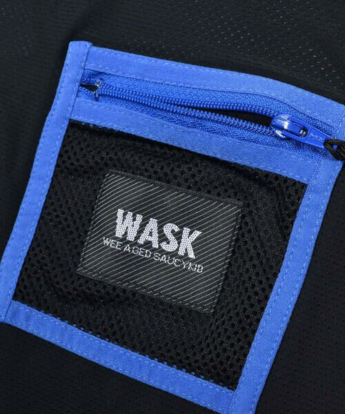 WASK / ワスク Tシャツ | 【お揃い】【速乾・接触冷感】速乾メッシュポケット配色Tシャツ(100~160cm) | 詳細8