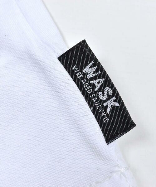 WASK / ワスク Tシャツ | 【接触冷感】袖ファスナーポケット切り替え天竺Tシャツ(100~160cm) | 詳細6