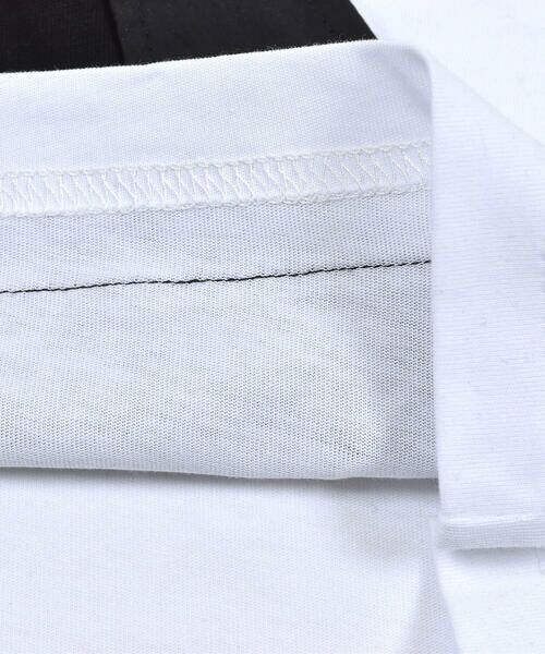 WASK / ワスク Tシャツ | 【接触冷感】袖ファスナーポケット切り替え天竺Tシャツ(100~160cm) | 詳細7