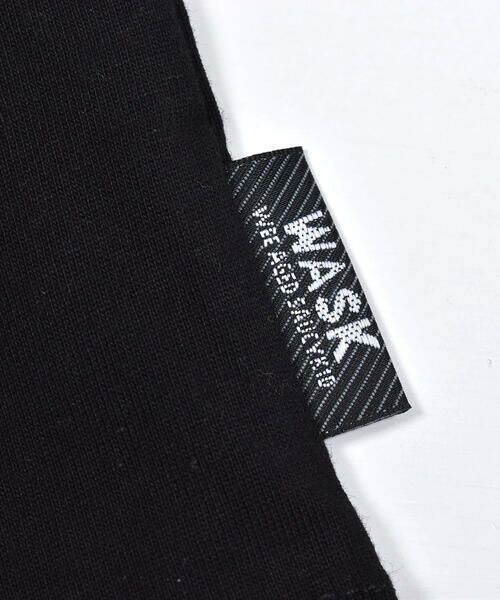 WASK / ワスク Tシャツ | 【接触冷感】袖ファスナーポケット切り替え天竺Tシャツ(100~160cm) | 詳細14