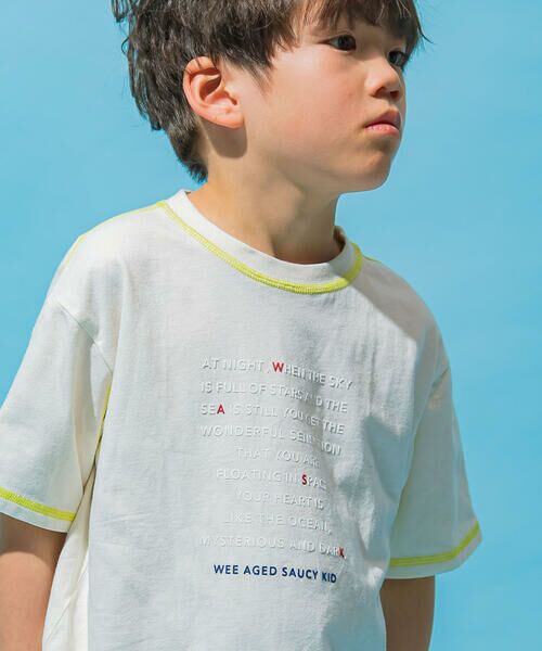 WASK / ワスク Tシャツ | 【速乾】ロゴプリントBIGTシャツ(100~160cm) | 詳細3