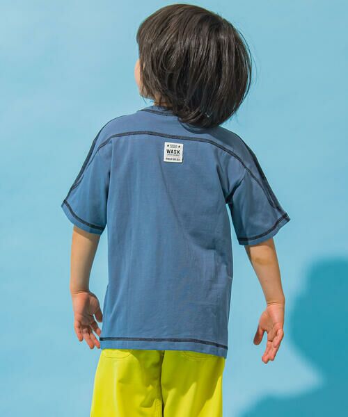 WASK / ワスク Tシャツ | 【速乾】ロゴプリントBIGTシャツ(100~160cm) | 詳細12