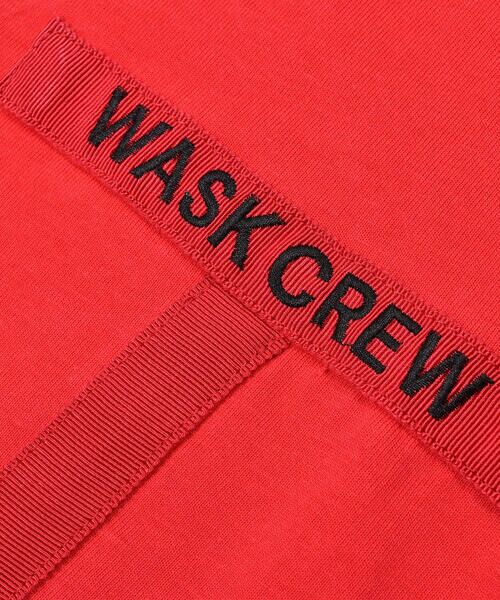 WASK / ワスク Tシャツ | 【接触冷感】配色プリントロゴテープTシャツ(100~160cm) | 詳細7