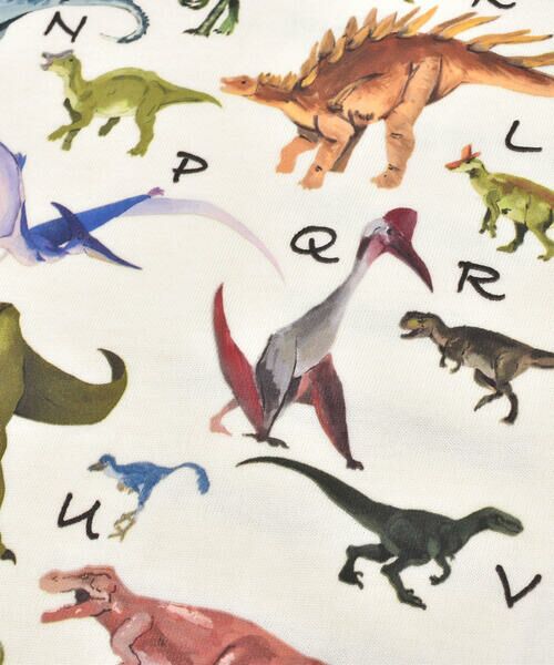 WASK / ワスク Tシャツ | 【接触冷感】恐竜アルファベットTシャツ(100~160cm) | 詳細11