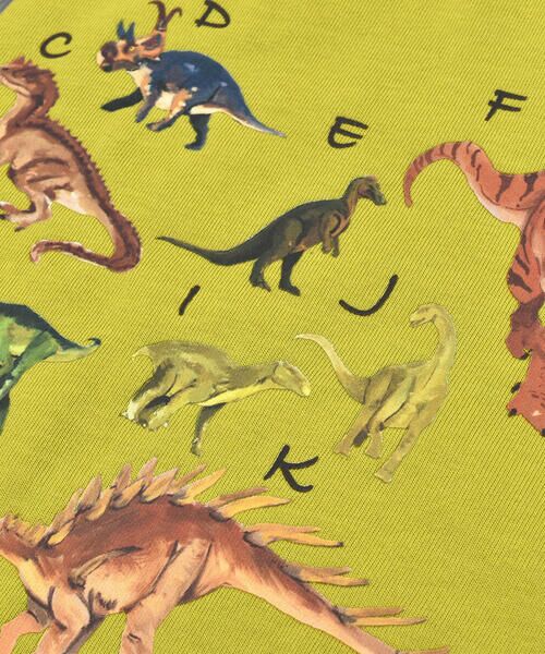 WASK / ワスク Tシャツ | 【接触冷感】恐竜アルファベットTシャツ(100~160cm) | 詳細23