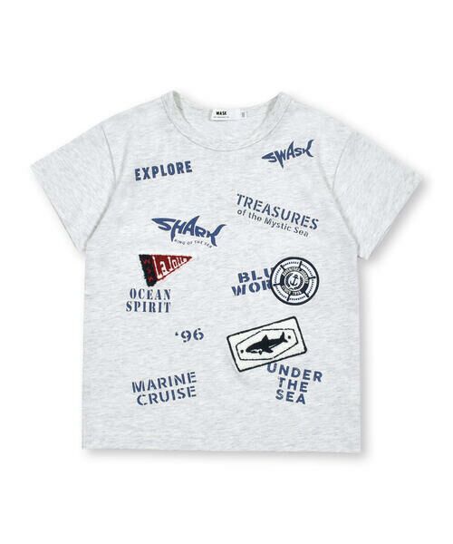 WASK / ワスク Tシャツ | 【接触冷感】鮫サガラワッペンTシャツ(100~160cm) | 詳細13