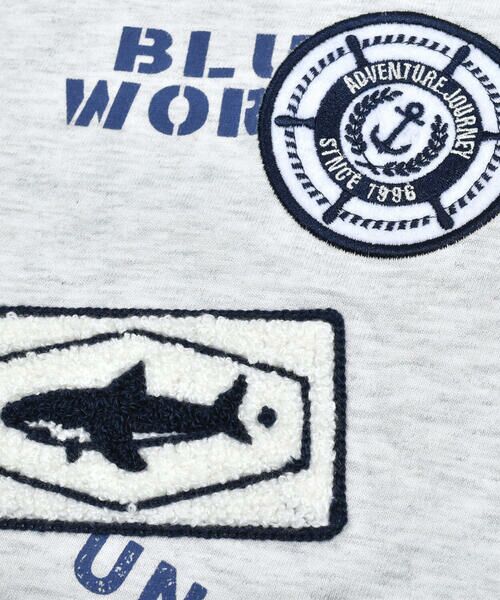 WASK / ワスク Tシャツ | 【接触冷感】鮫サガラワッペンTシャツ(100~160cm) | 詳細19