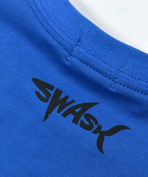 WASK / ワスク Tシャツ | 【接触冷感】サメパッチワークTシャツ(100~160cm) | 詳細10