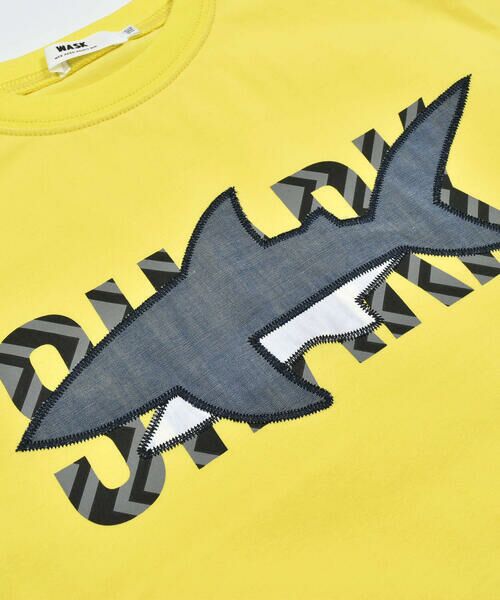 WASK / ワスク Tシャツ | 【接触冷感】サメパッチワークTシャツ(100~160cm) | 詳細17